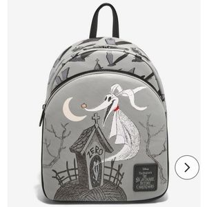 Loungefly The Nightmare Before Christmas Zero Graveyard Mini Backpack
